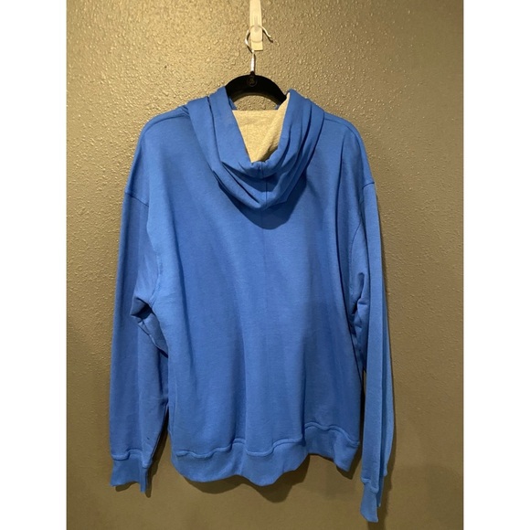 Champion Blue and Yellow Men's Hoodie - Picture 2 of 3